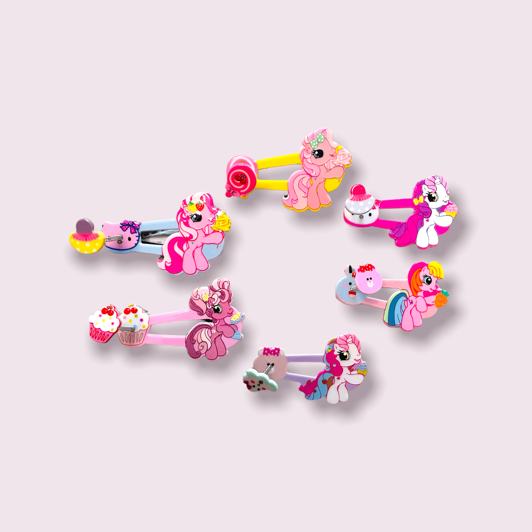 Clamă păr Unicorn jucăuș