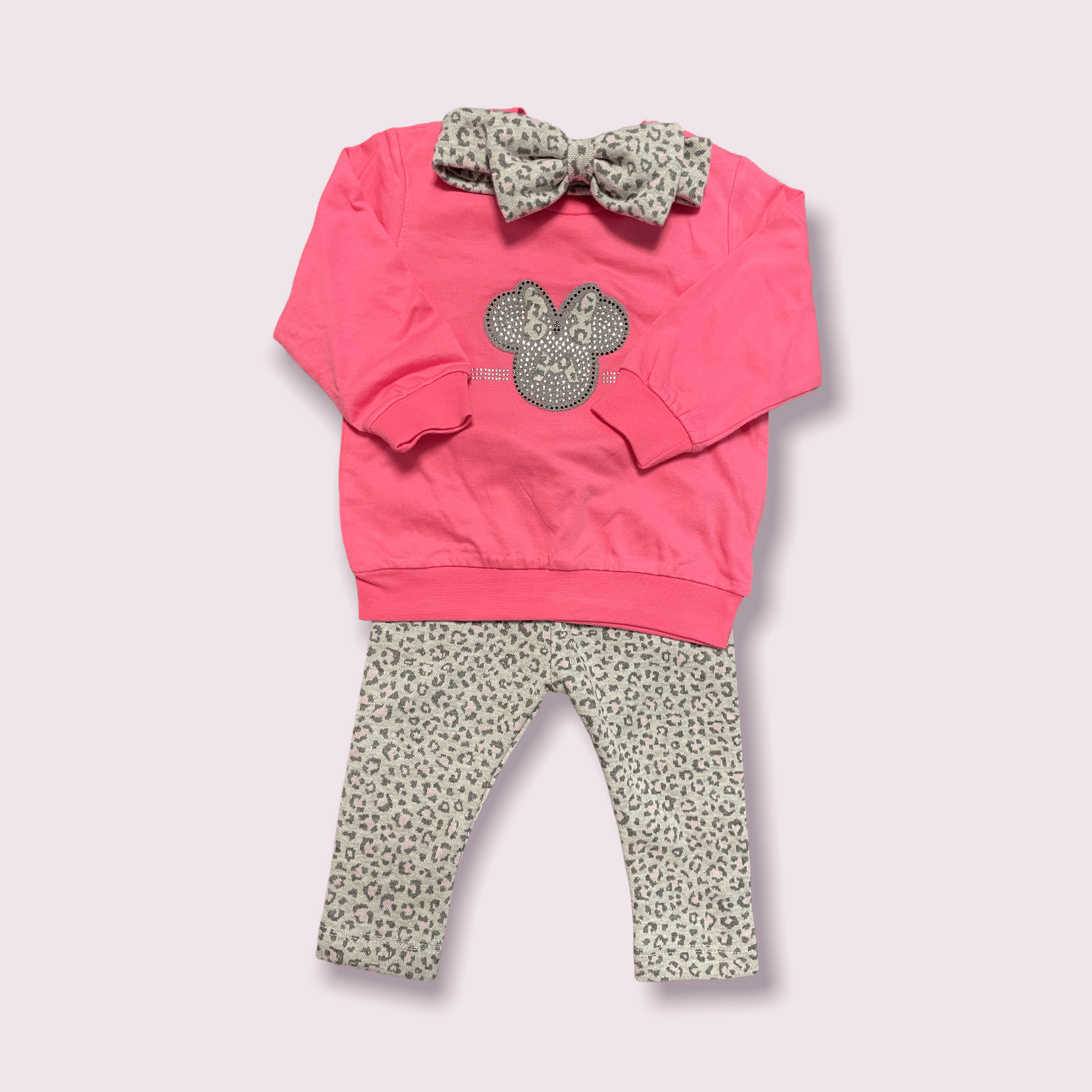 Set 3 piese cu Minnie Mouse